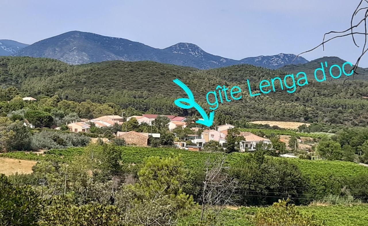 Вилла Lenga Doc Prades-sur-Vernazobre Экстерьер фото
