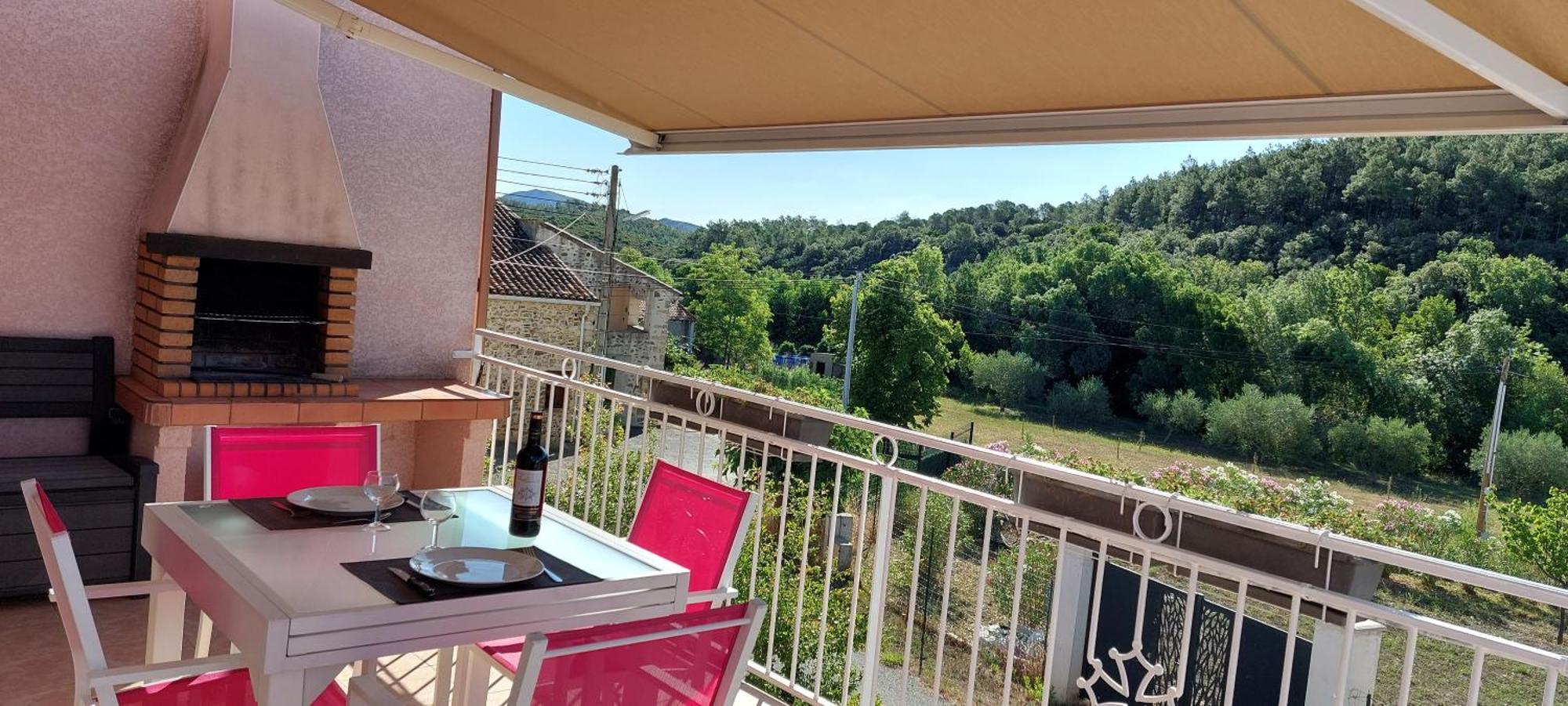 Вилла Lenga Doc Prades-sur-Vernazobre Экстерьер фото